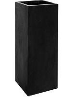 Кашпо Fiberstone bouvy xxl black L50 W50 H120 см