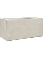 Кашпо Antwerp rectangle planter beige L100 W47 H47 см