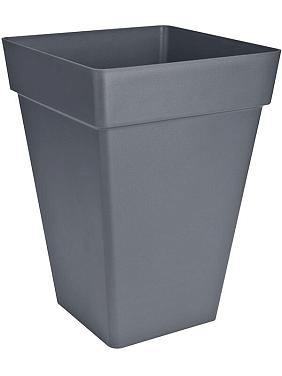 Кашпо Loft urban square high anthracite