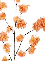 Сакура Канзан ветвь персиковыми цветами искусственная H115 см