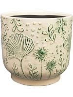 Кашпо Emilia pot green D19 H18 см