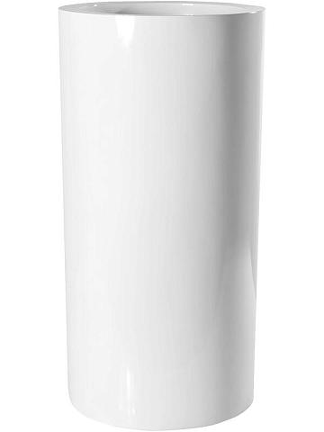 Кашпо Fiberstone klax l glossy white Кашпо Fiberstone klax l glossy white