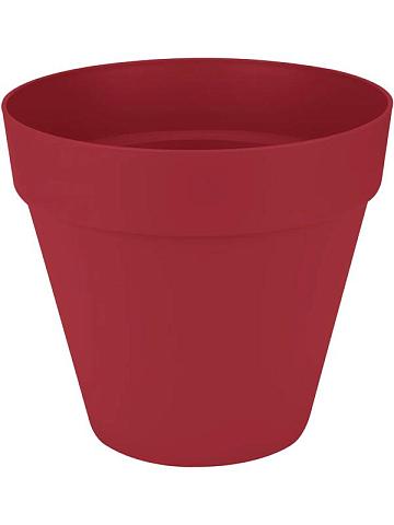 Кашпо Loft urban round with wheels theatre red Кашпо Loft urban round with wheels theatre red