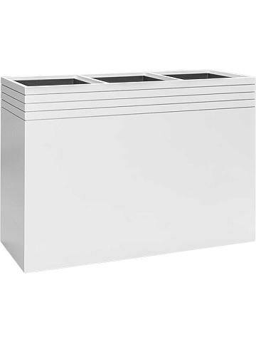 Кашпо Baq line-up rectangle matt white (с техническим горшком и подставкой на колесиках) Кашпо Baq line-up rectangle matt white (с техническим горшком и подставкой на колесиках)