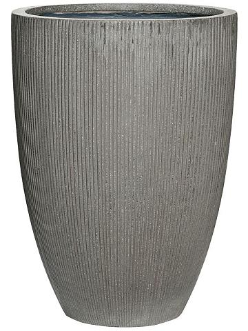 Кашпо Ridged vertically ben l dark grey Кашпо Ridged vertically ben l dark grey