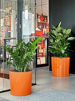 Кашпо Baq ecoline rise regular couple straight D50 H50 см