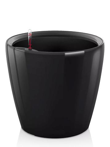 Кашпо Ola Dom Couple Deluxe 50 (42л) черный лакированный