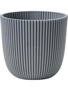 Кашпо Capi nature groove made with planter ball textile grey Кашпо Capi nature groove made with planter ball textile grey