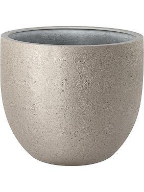 Кашпо Grigio new egg pot metallic champagne