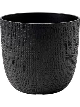 Кашпо Capi nature skin made with planter ball textile black