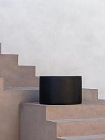 Кашпо Grigio cylinder anthracite D48 H32 см