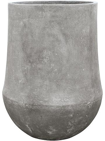 Кашпо Baq polystone coated plain darcy raw grey Кашпо Baq polystone coated plain darcy raw grey