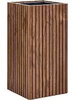 Кашпо Baq radia square natural (с техническим горшком) L38 W38 H75 см