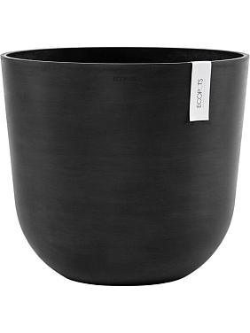 Кашпо Ecopots oslo 45 dark grey Кашпо Ecopots oslo 45 dark grey