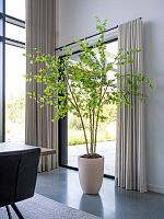 Кашпо Fiberstone ben l, taupe D40 H55 см