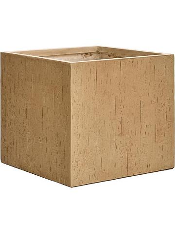 Кашпо Baq raindrop cube brown beige