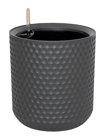 Кашпо Ola Dom Kerama 33 (12л) серый