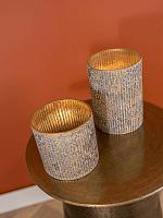 Ваза Moa pot frosted ice D13 H13 см