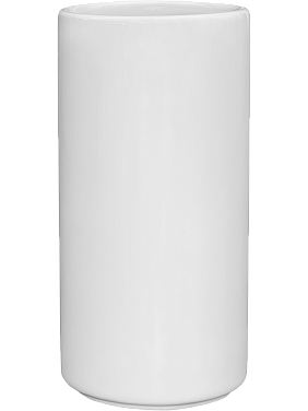 Кашпо Blend cylinder glossy white Кашпо Blend cylinder glossy white