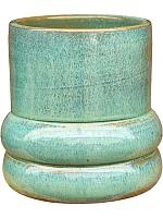 Кашпо Adagio pot reactive green D18 H18 см