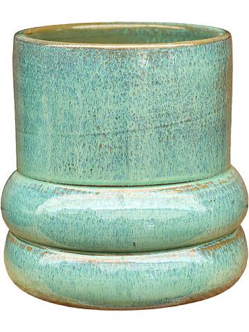 Кашпо Adagio pot reactive green