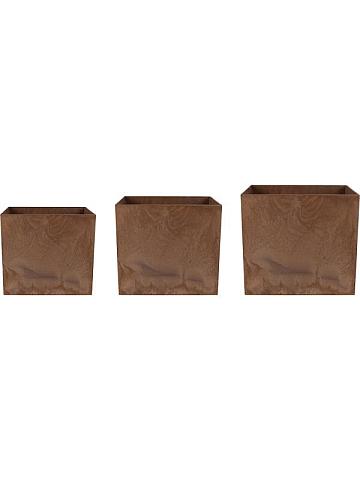 Кашпо Artstone maud pot oak (набор 3 шт)