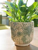 Кашпо Emilia pot green D19 H18 см