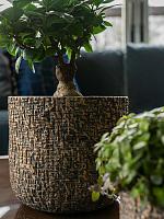 Кашпо Maxim pot shiny earth D24 H22 см