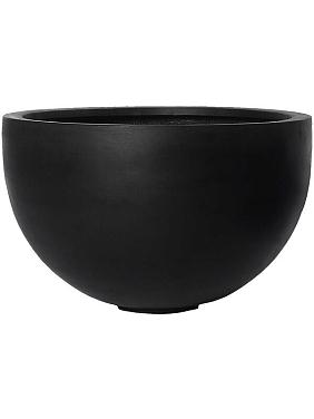 Кашпо Fiberstone bowl l black Кашпо Fiberstone bowl l black