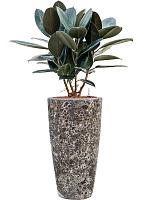 Кашпо Baq lava partner straight relic black D35 H65 см Кашпо Baq lava partner straight relic black D35 H65 см