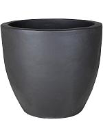 Кашпо Plain couple anthracite D46 H43 см