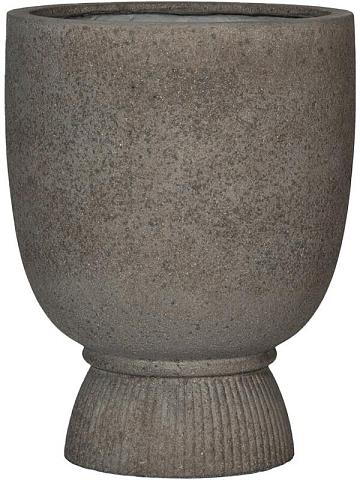 Кашпо Cement & stone jola high l dioriet grey Кашпо Cement & stone jola high l dioriet grey