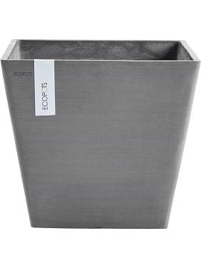 Кашпо Ecopots rotterdam 30 grey Кашпо Ecopots rotterdam 30 grey