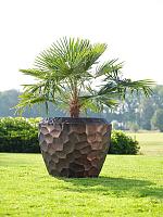 Кашпо Cascara pot bronze (набор 3 шт) D111 H91 см