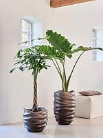 Кашпо Baq gradient lee couple matt coffee (с техническим горшком) D61 H49 см