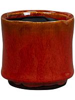 Кашпо Nolan pot red D7 H7 см