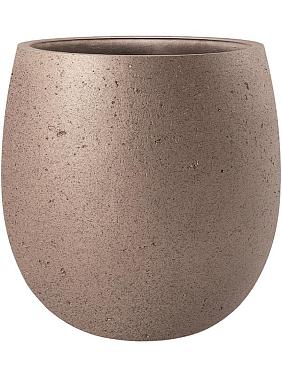 Кашпо Grigio balloon metallic bronze