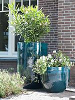 Кашпо Pure partner ocean blue D41 H63 см