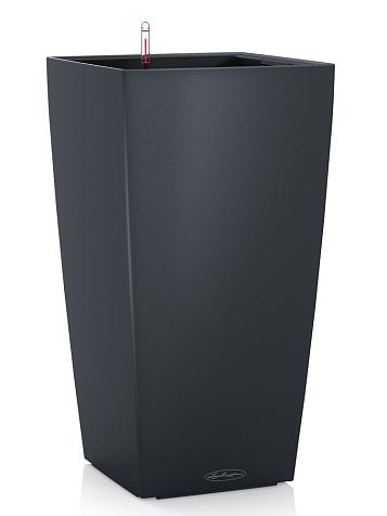 Кашпо Lechuza Cubico Color 40 серый