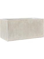 Кашпо Antwerp rectangle planter beige L80 W37 H37 см