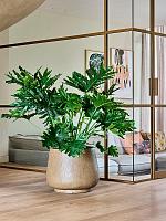 Кашпо Baq raindrop darcy brown beige D54 H42 см