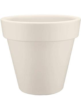 Кашпо Pure® round linen white