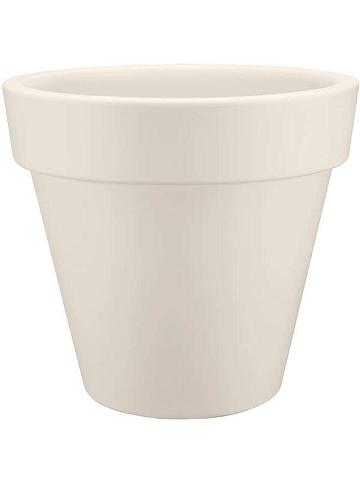Кашпо Pure® round linen white Кашпо Pure® round linen white