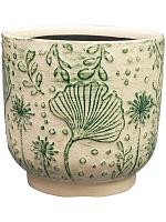 Кашпо Emilia pot green D14 H13 см