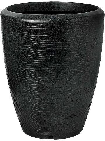 Кашпо Capi arc granite vase elegant black