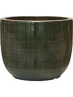 Кашпо Plain striped couple olive D33 H27 см Кашпо Plain striped couple olive D33 H27 см