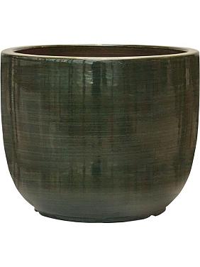 Кашпо Plain striped couple olive Кашпо Plain striped couple olive