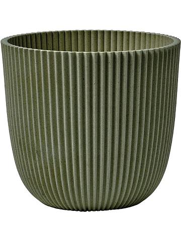 Кашпо Capi nature groove made with planter ball grass green Кашпо Capi nature groove made with planter ball grass green