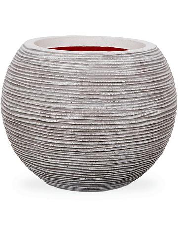 Кашпо Capi nature rib nl vase ball ivory Кашпо Capi nature rib nl vase ball ivory