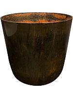 Кашпо Palermo pot marble brown D40 H36 см Кашпо Palermo pot marble brown D40 H36 см